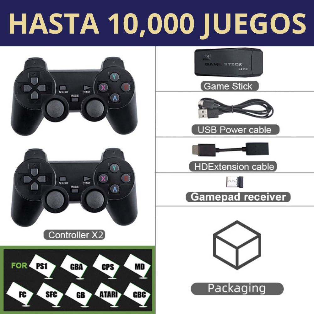 🎮Consola de Video Juegos-💥HASTA 10,000 JUEGOS🕹️