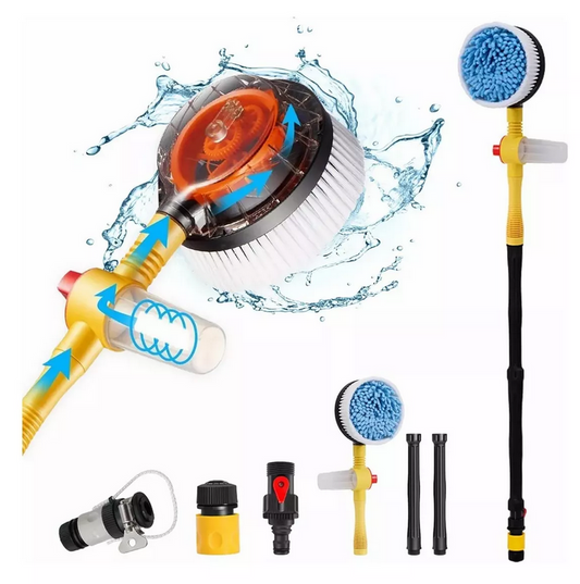 Turbo Shower-Kit Cepillo Giratorio